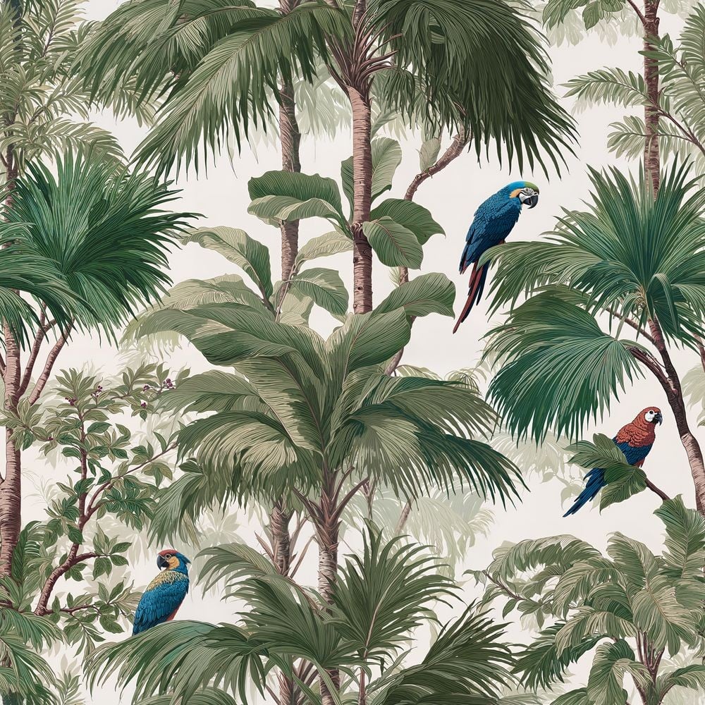 Papiers Peints Panoramique - Madagaskar Green - 1085001-01 - Nature