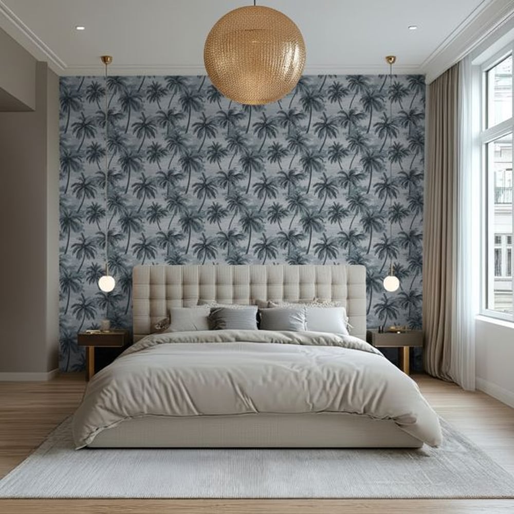 Eduardo Grey - Papiers peints - Gris - Chambre - Arbre - Dreamland - Intissé