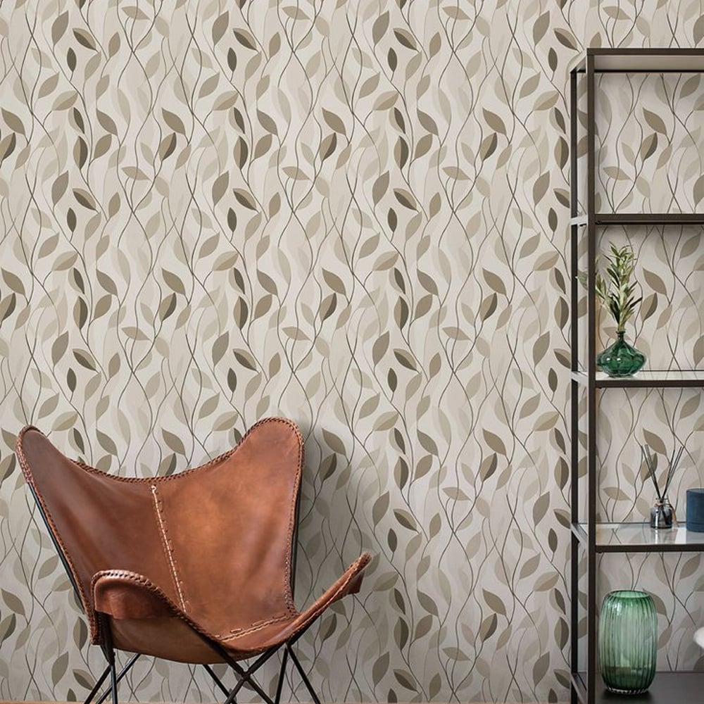 Fototapet - Sigurd Beige - 1062301-02 - Botanical