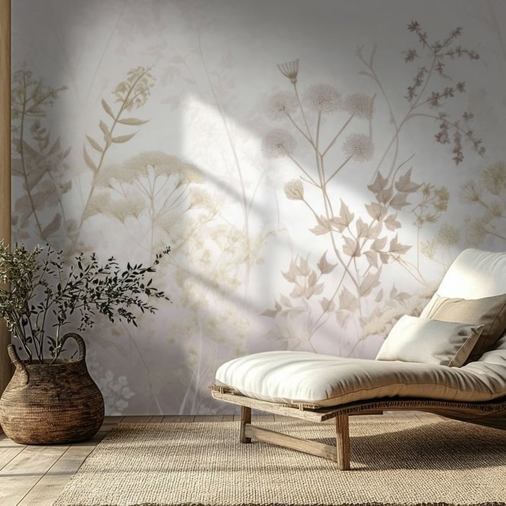 Fototapet - Glowing Grass II - Botanical