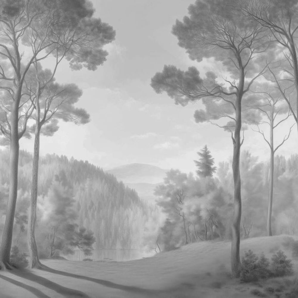 Fototapet - Morning Forest I - Nature