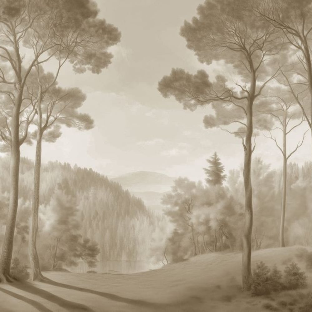 Fototapet - Morning Forest II - Nature