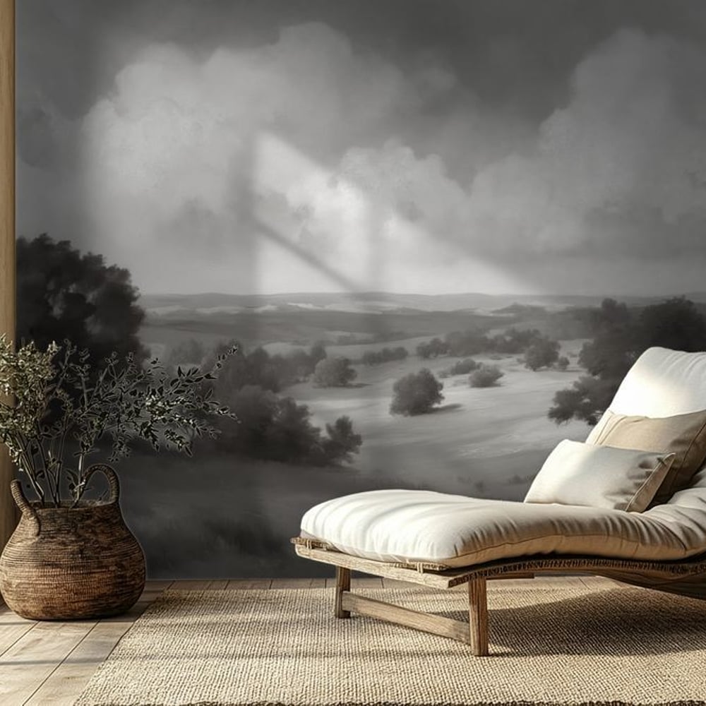 Fototapet - Meadow View III - Nature