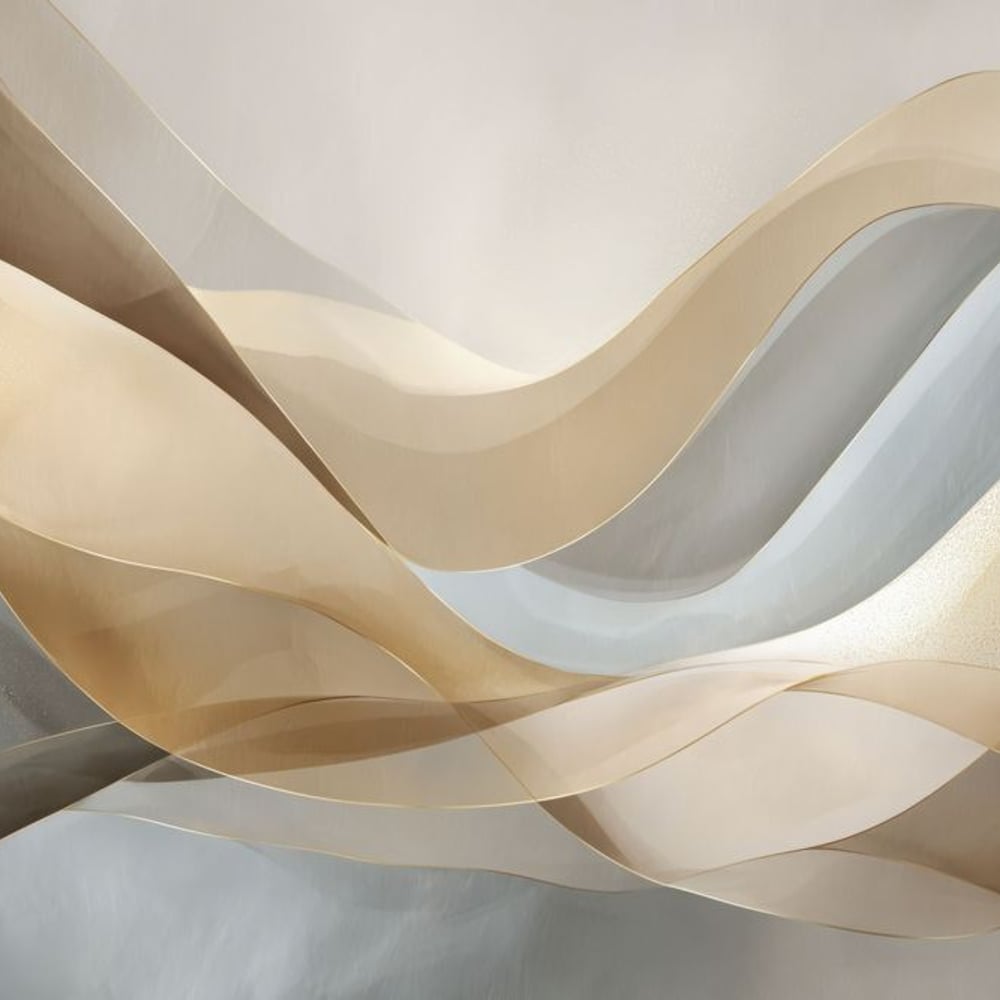 Fototapet - Like a Wave III - Graphic