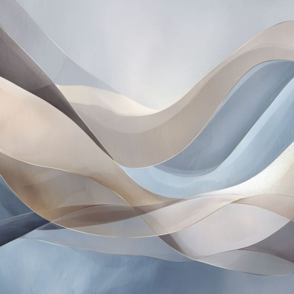 Fototapet - Like a Wave II - Graphic