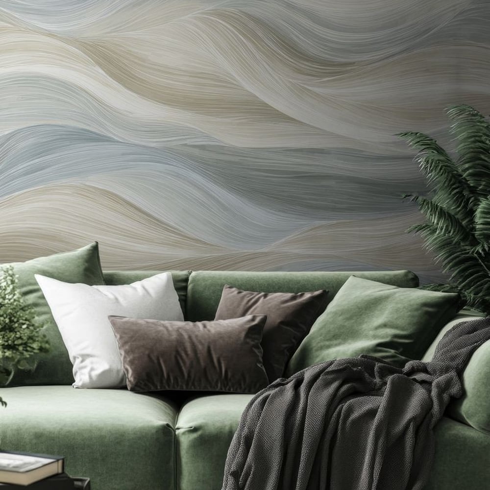 Fototapet - Graphic Waves II - Graphic
