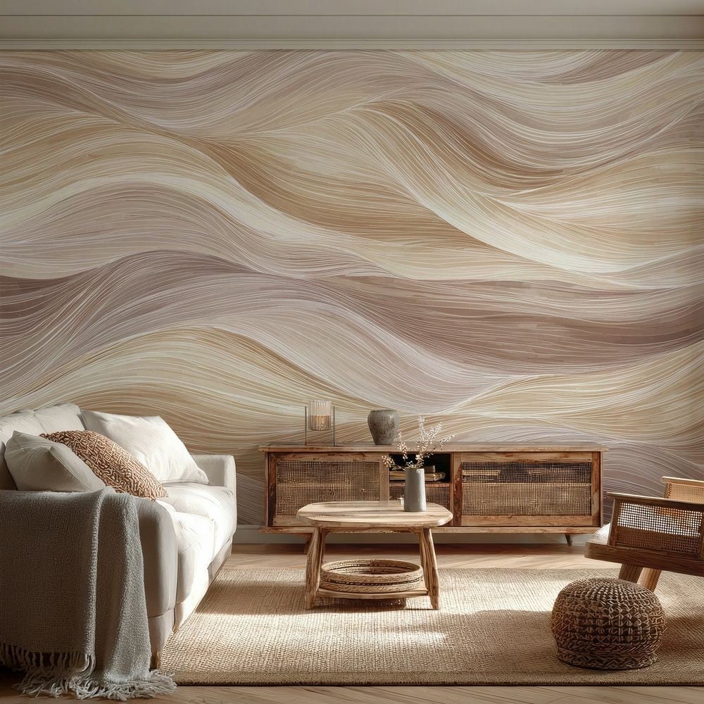 Fototapet - Graphic Waves I - Graphic
