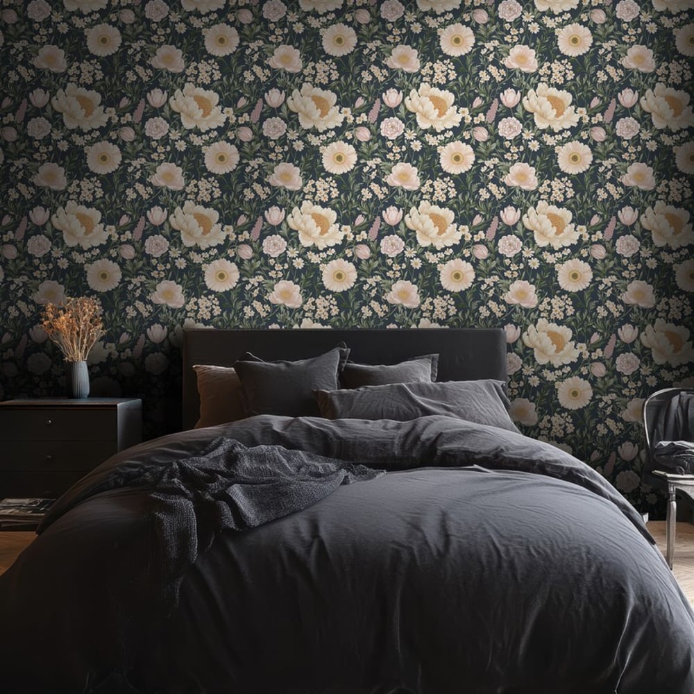 Fotobehang - Adelissa Blue - 1048301-02 - Floral