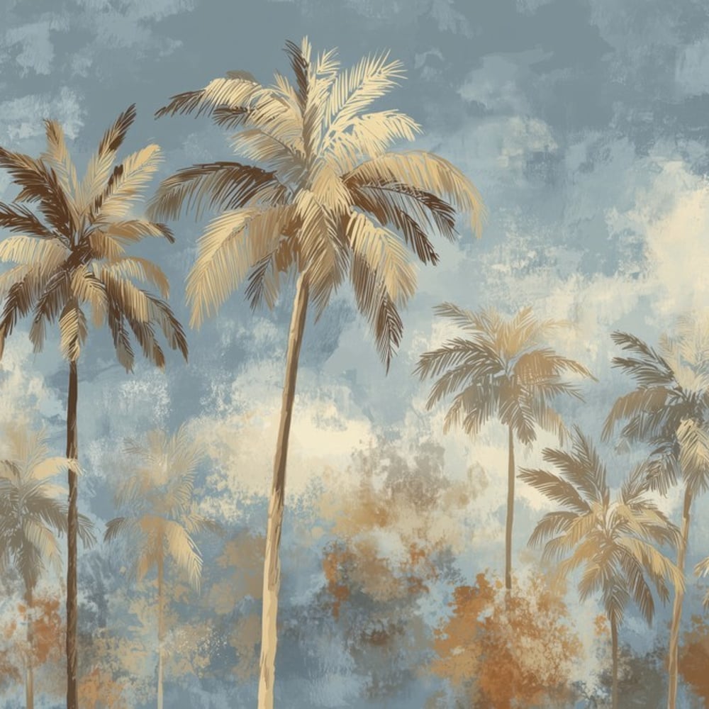 Fototapet - Palm Beach I - Nature