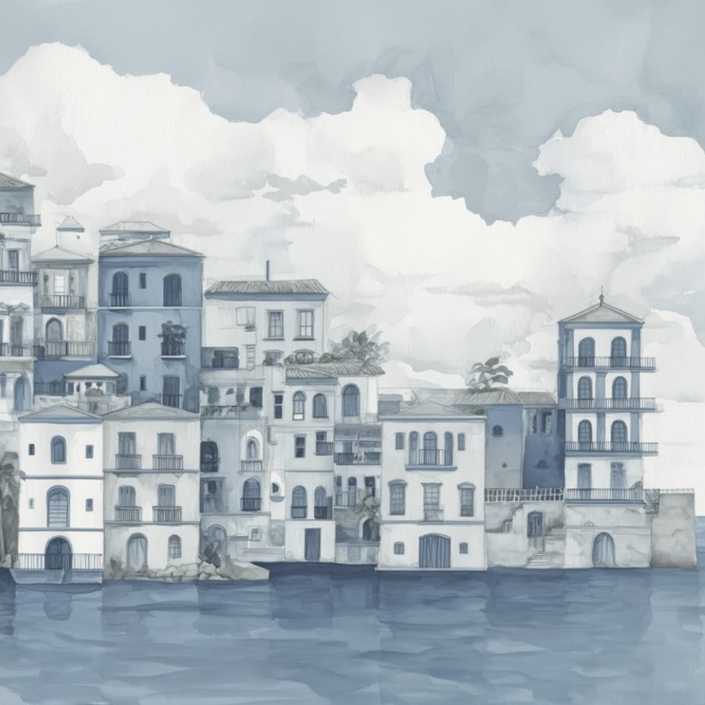 Papiers Peints Panoramique - Summer in Greece II - Graphic