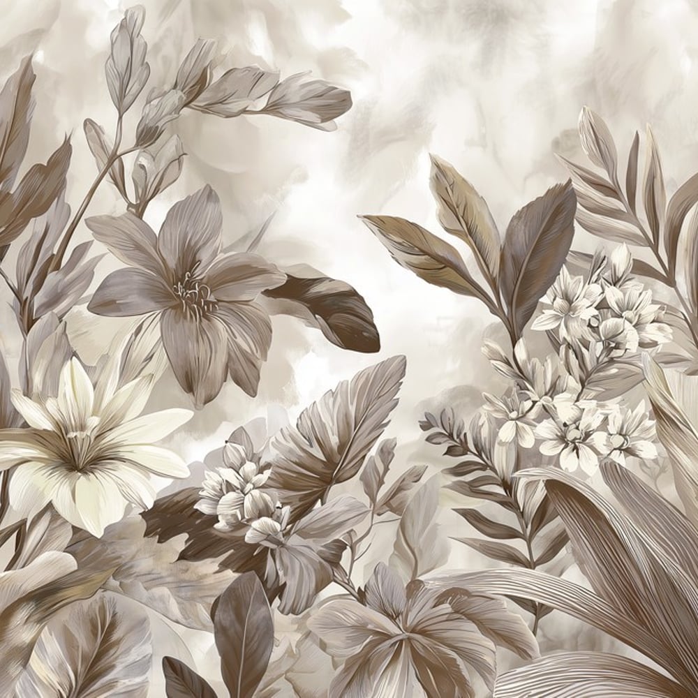 Fototapet - Velvet Tropics III - Botanical