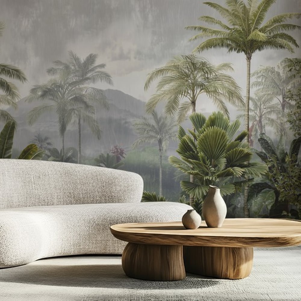 Fototapet - Jungle Rain I - Nature