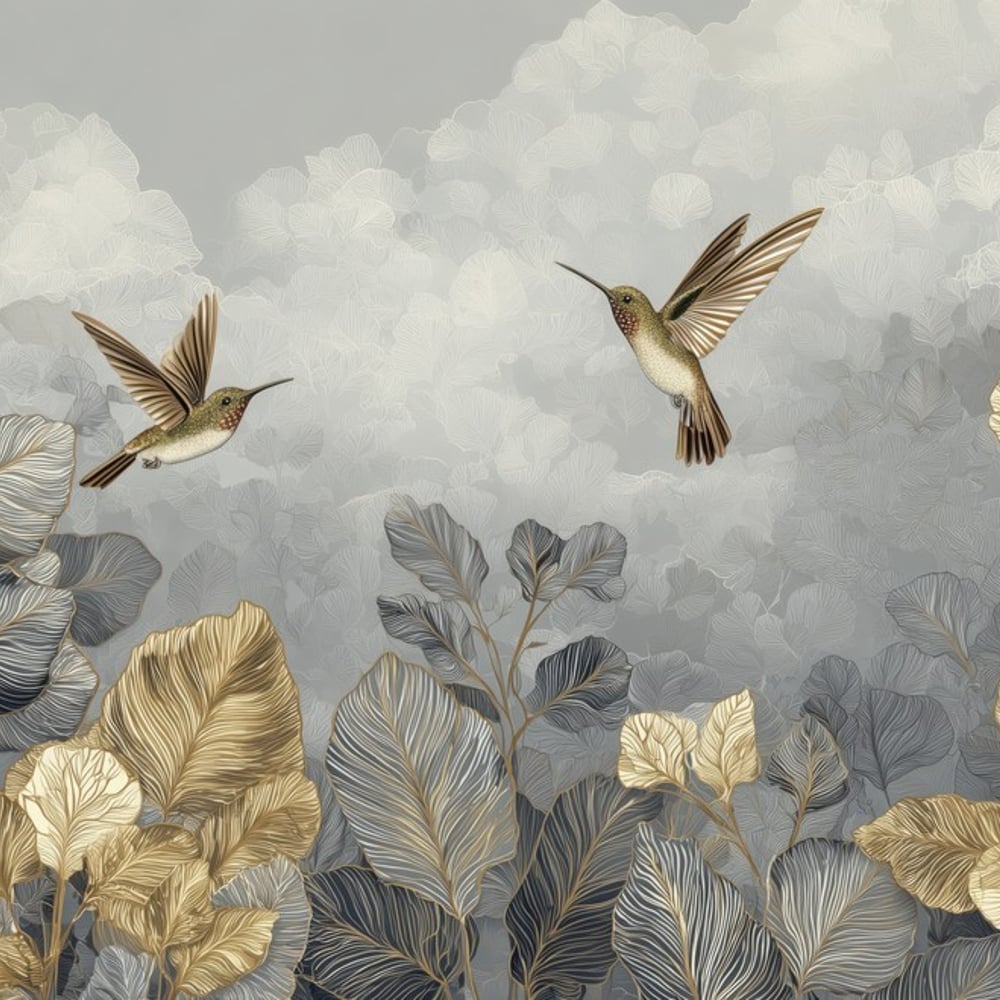 Papiers Peints Panoramique - Songbird Serenade I - Botanical