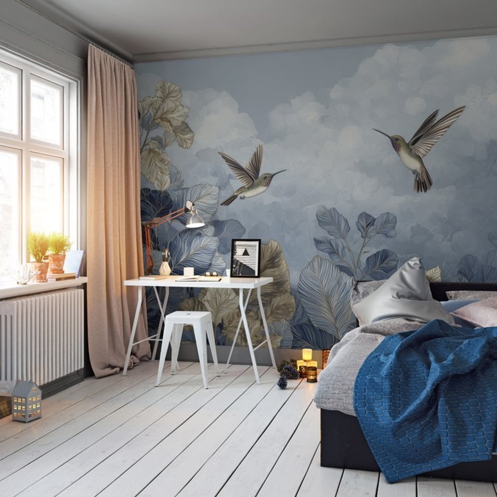 Papiers Peints Panoramique - Songbird Serenade II - Botanical