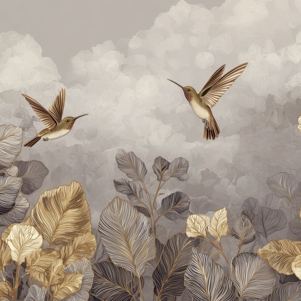 Papiers Peints Panoramique - Songbird Serenade III - Botanical