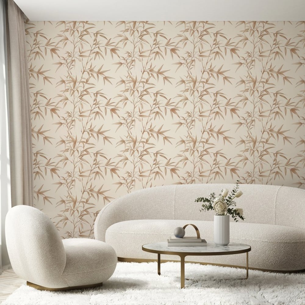 Fototapet - Juan Beige - 1054801-01 - Botanical