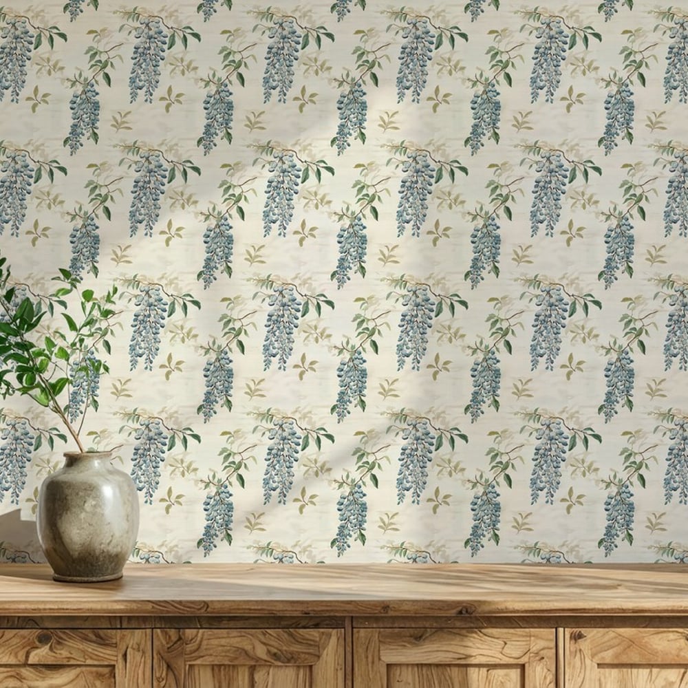 Roland Beige - Papiers peints - Beige - Salon - Floral - Palette - Intissé
