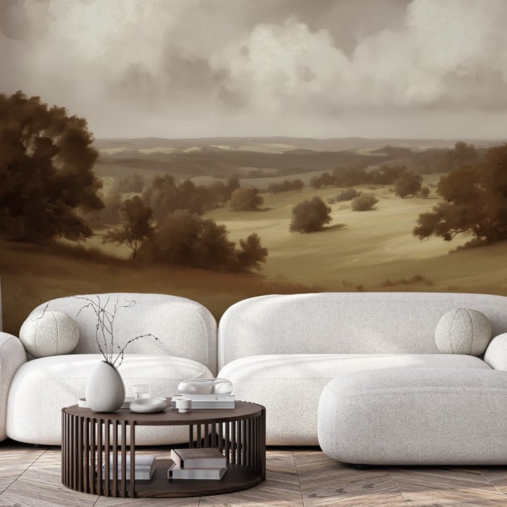 Fototapet - Meadow View II - Nature