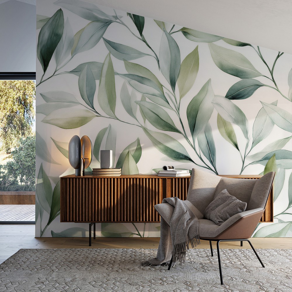 Papiers Peints Panoramique - Leaves All Over III - Botanical
