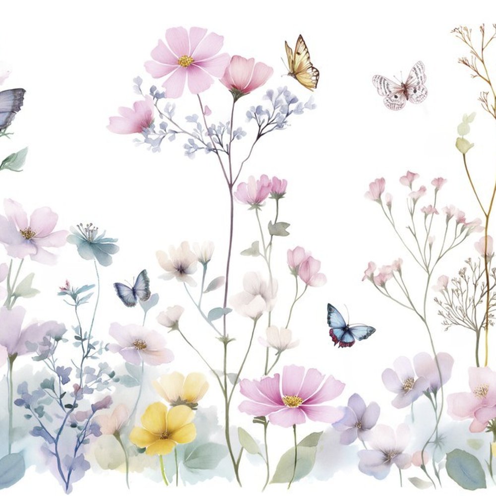 Papiers Peints Panoramique - Floral Light II - Botanical