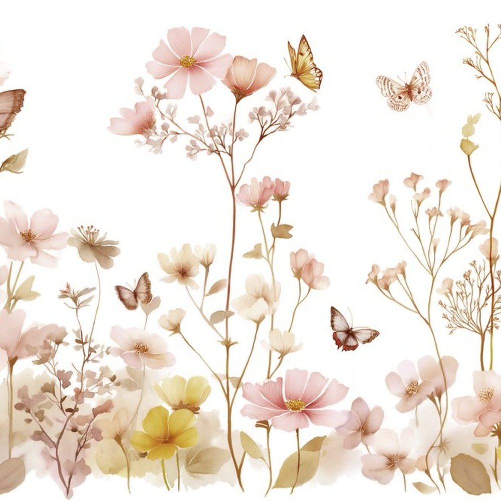 Papiers Peints Panoramique - Floral Light III - Botanical