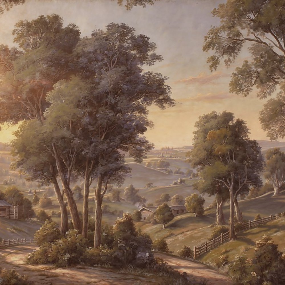 Fototapet - Evening Grove I - Nature