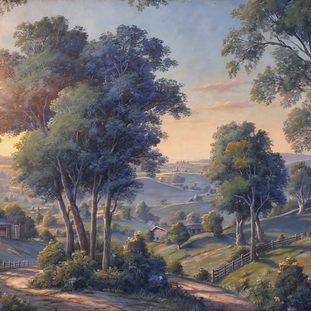 Fototapet - Evening Grove III - Nature