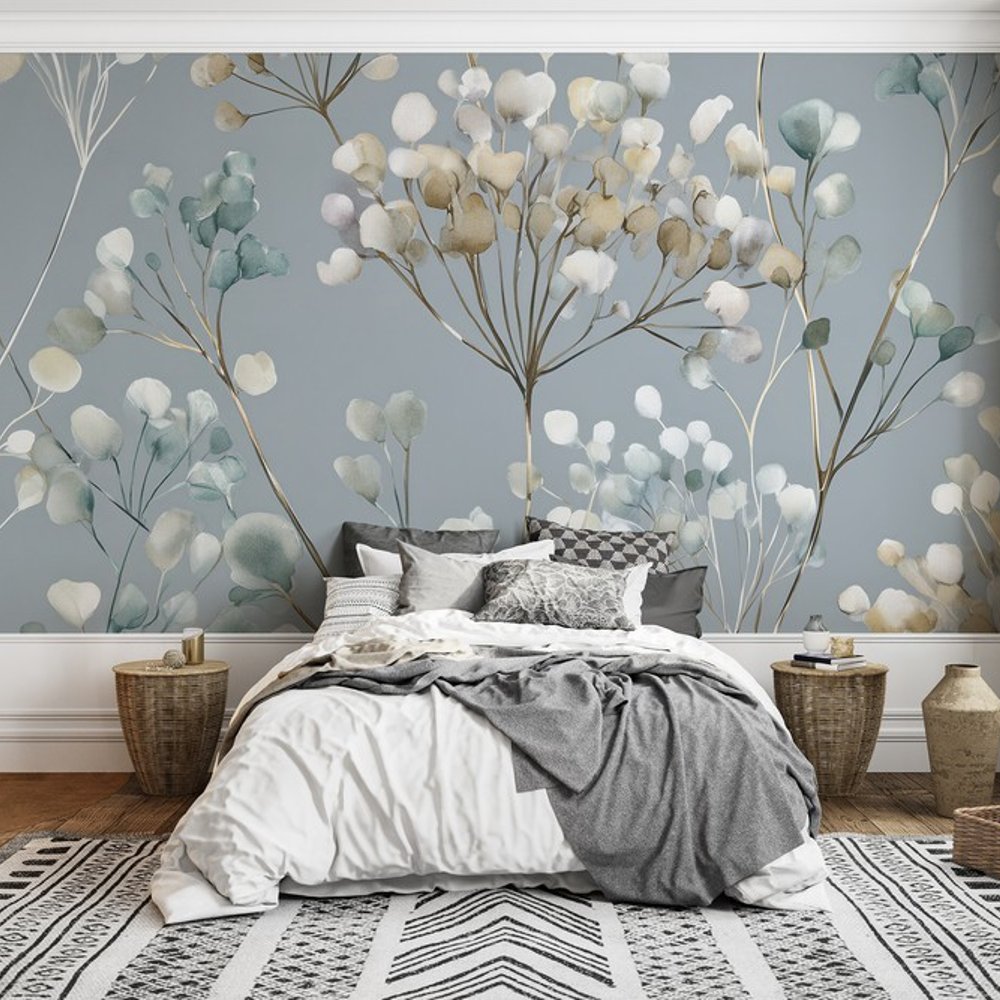 Papiers Peints Panoramique - Soft Blossoms I - Botanical