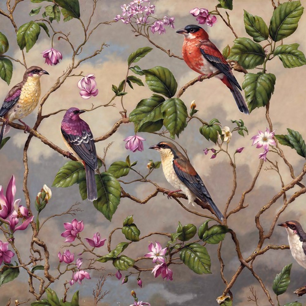 Papiers Peints Panoramique - Birds World I - Botanical