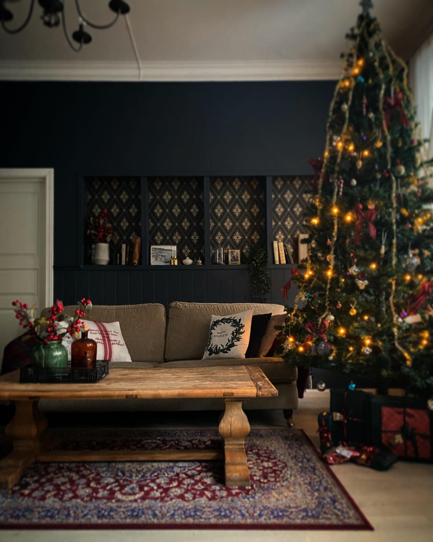 God fredags kveld! Julekos i stua i første etg 🎄❤️ 